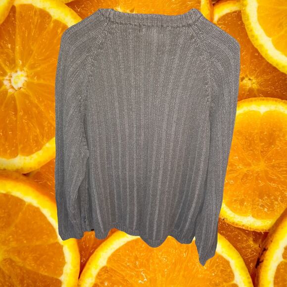 Woolrich Cable Knit Olive Sweater Size 2XL - Picture 6 of 6